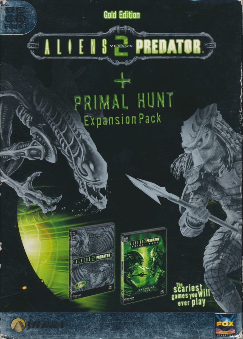Aliens Versus Predator 2 (+Primal Hunt) [L] (2001-2002) PC | Лицензия