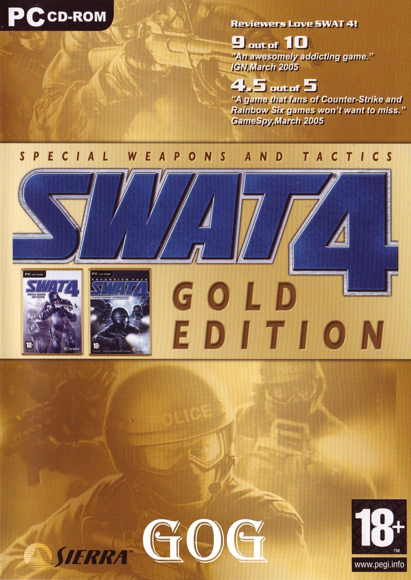 SWAT 4 Gold Edition [GOG] (ENG) от R.G. GOGFAN