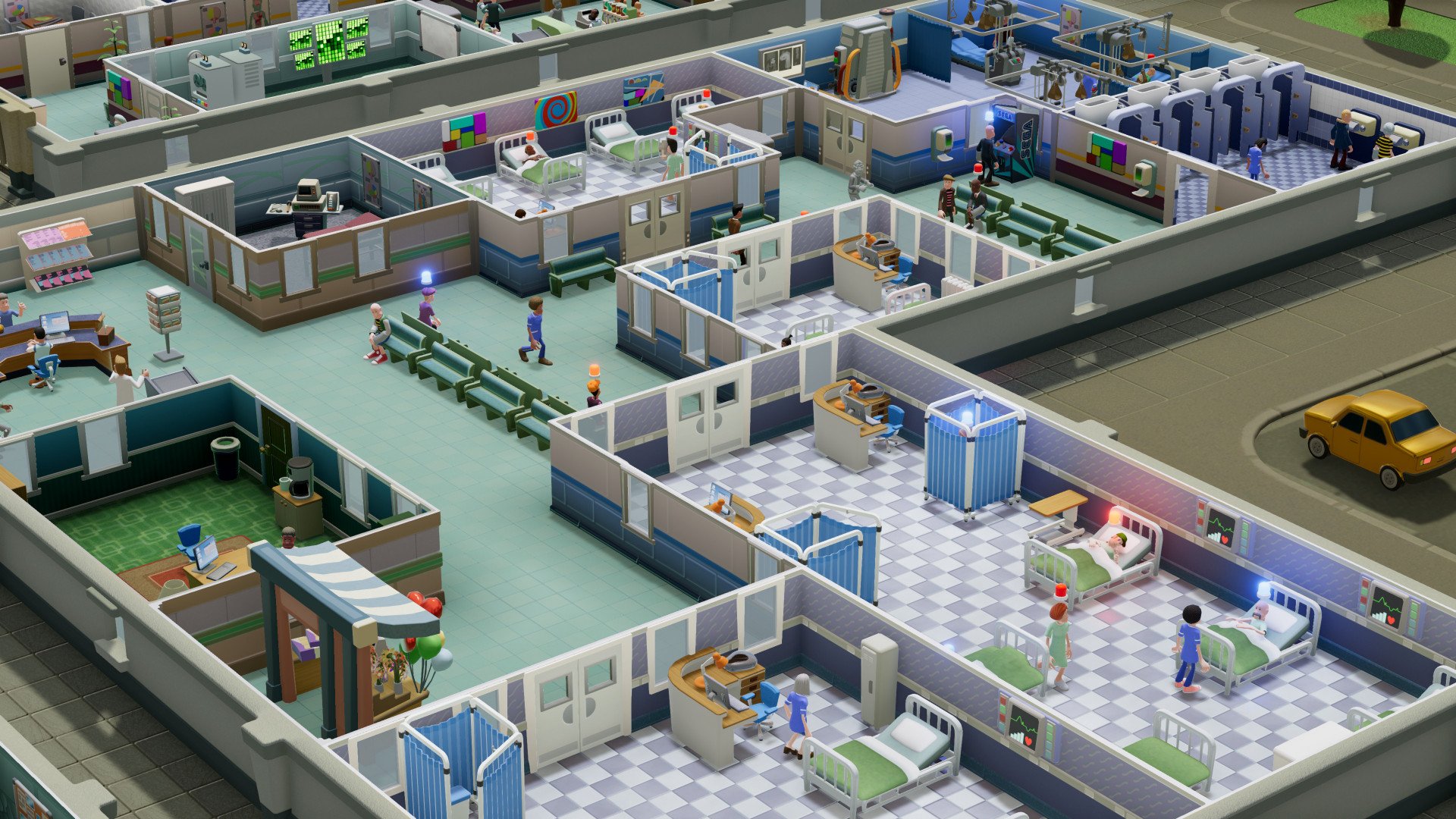 Two Point Hospital v.1.29.36 Папка игры скачать торрент бесплатно RePack by  xatab