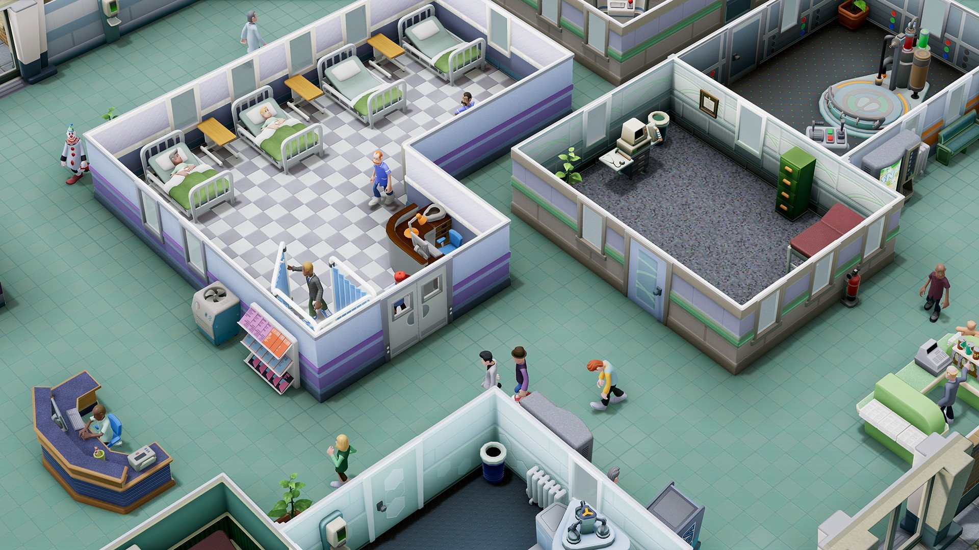 Two Point Hospital v.1.29.36 Папка игры скачать торрент бесплатно RePack by  xatab