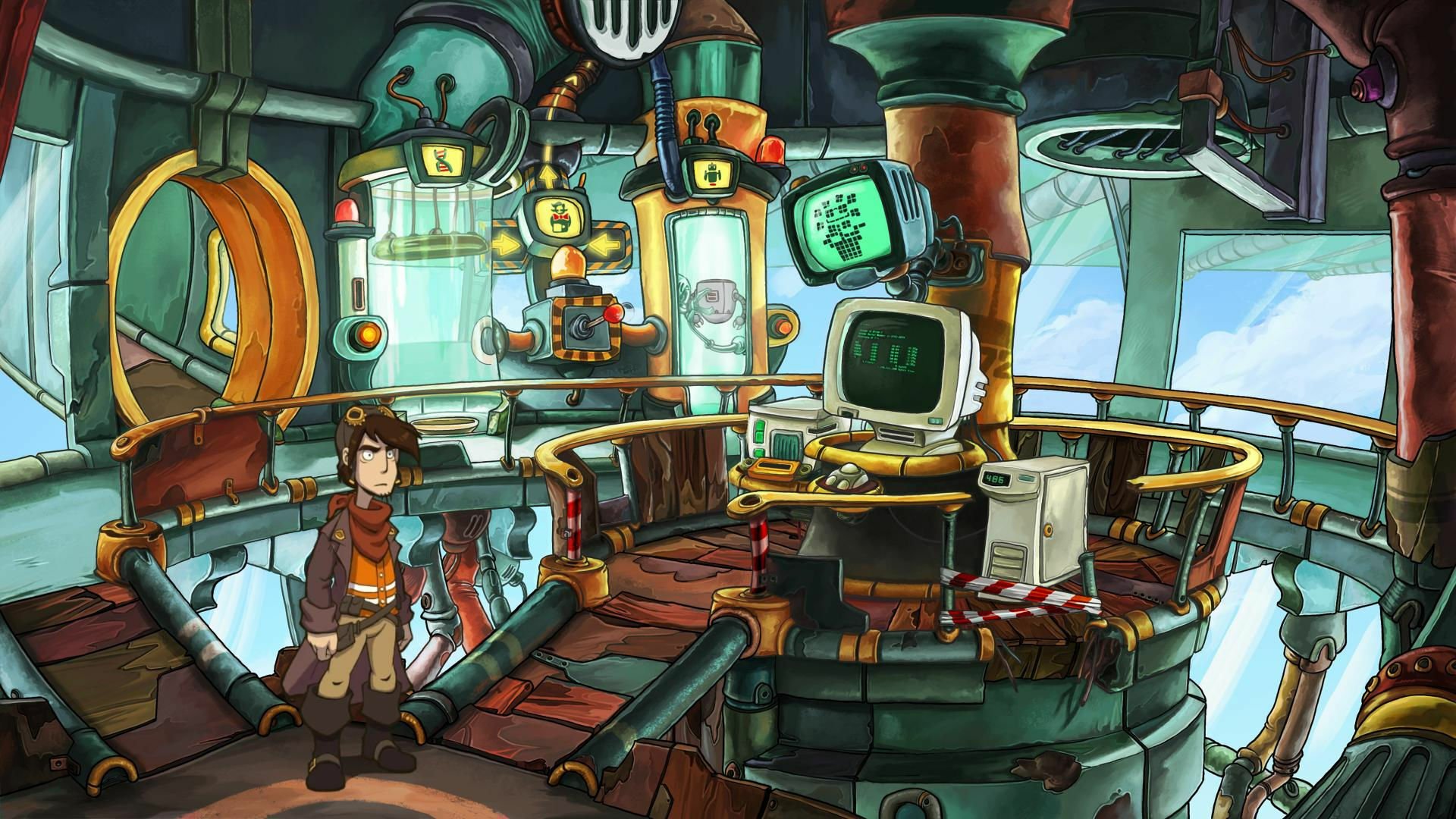 Скриншот 2 к игре Deponia 4: Deponia Doomsday v1.2.0267 (15671) [GOG] (2016)