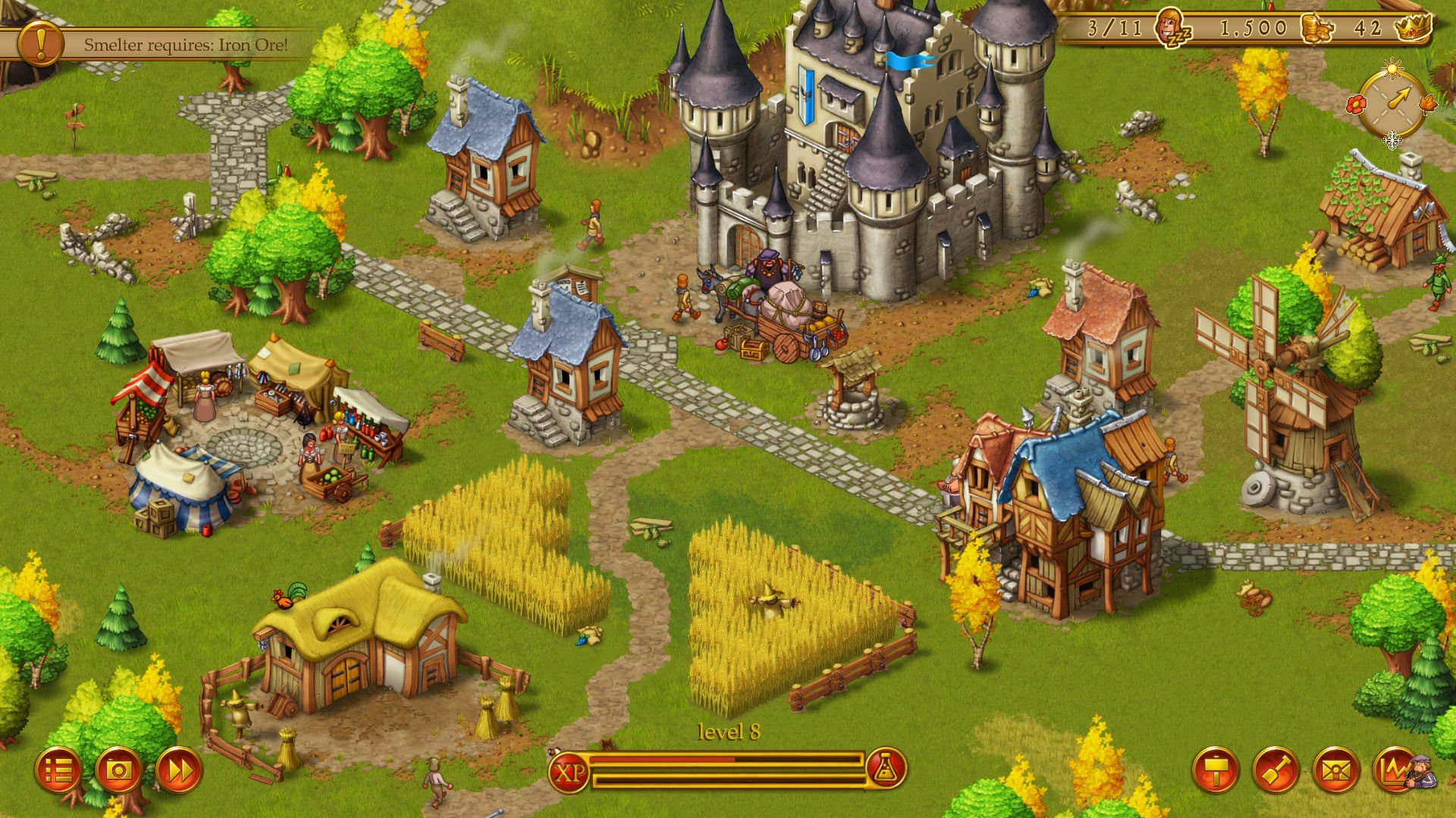 Townsmen A Kingdom Rebuilt v2.2.6.0 (39926) GOG скачать торрент бесплатно  Лицензия