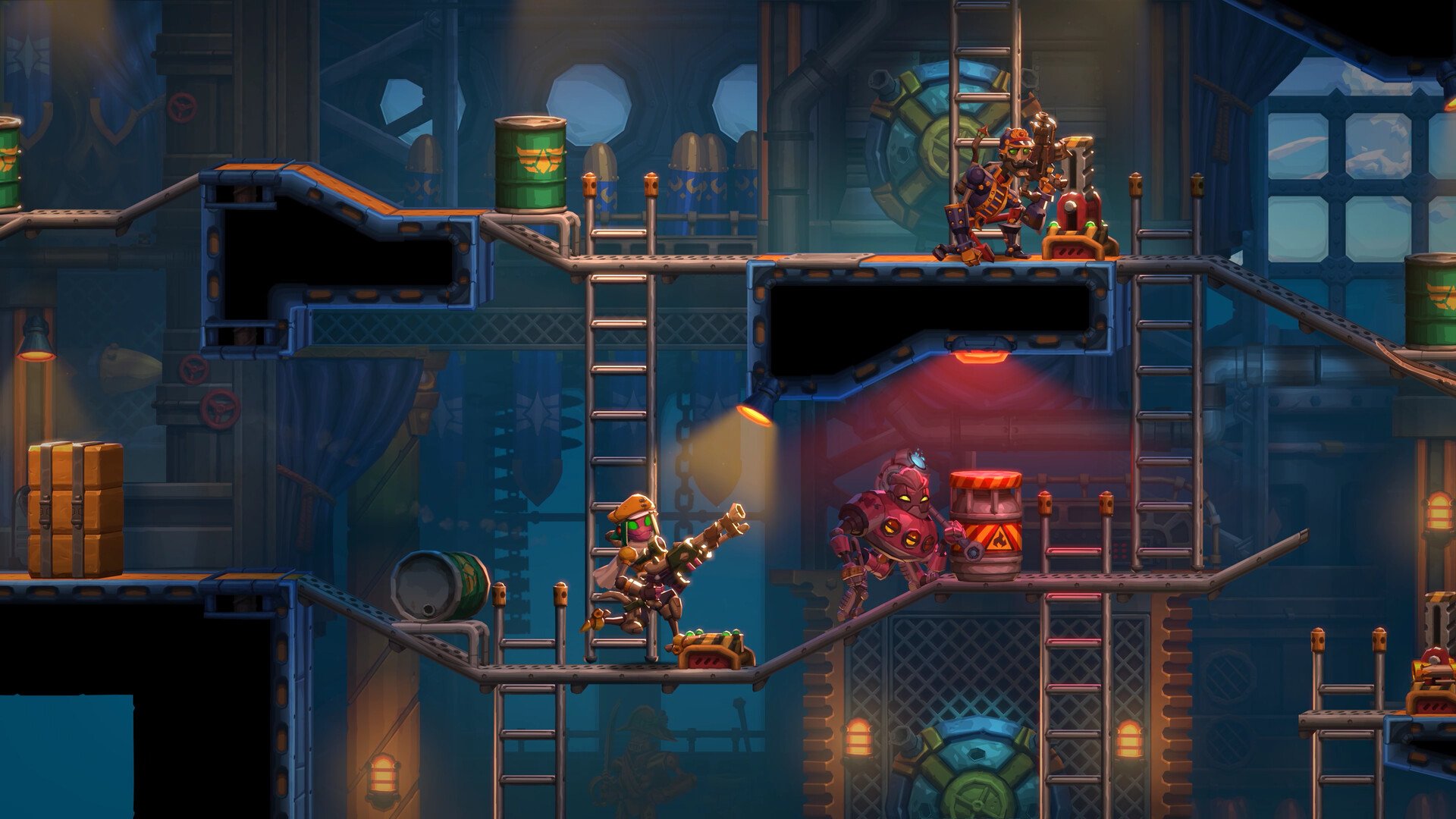 Скриншот 2 к игре SteamWorld Heist II v.1.4 [Папка игры] (2024)