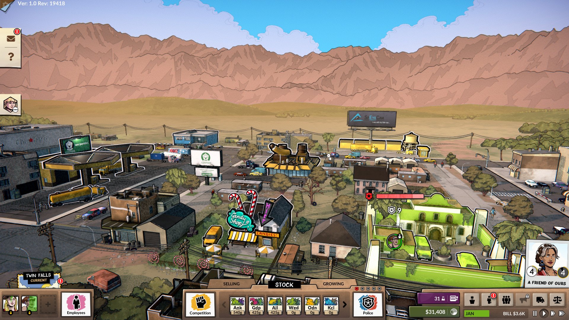 Скриншот 1 к игре Weedcraft Inc (2019)  RePack от xatab