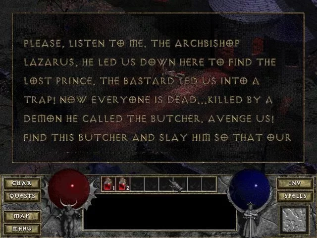 Скриншот 2 к игре Diablo (1996) PC | Лицензия