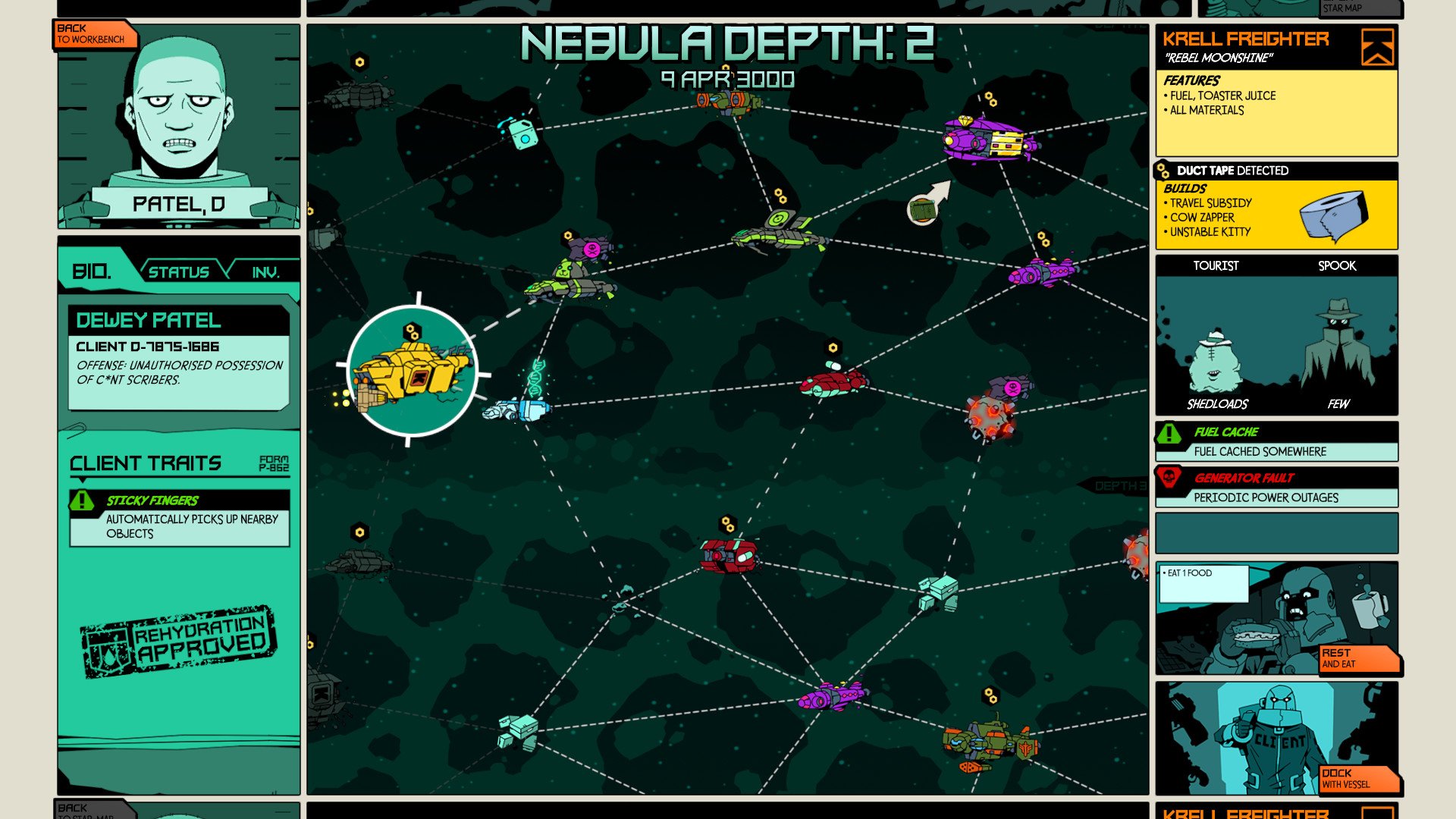 Скриншот 1 к игре Void Bastards (2019) PC | Лицензия